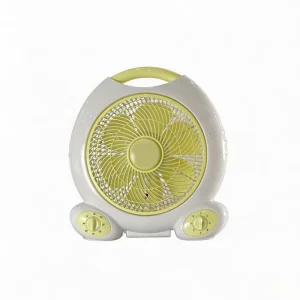 HSS 10 Inch Small Desk Fan 6 Blades Strong Wind Desktop Fan 3 speed Portable Table Fan for Office Bedroom Home