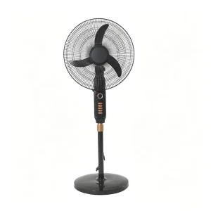 HSS 16 18 Inch Commercial Floor Stand Fan Cow Horn Blade Strong Wing Cooling Fan air Circulation Fan with Timer Function