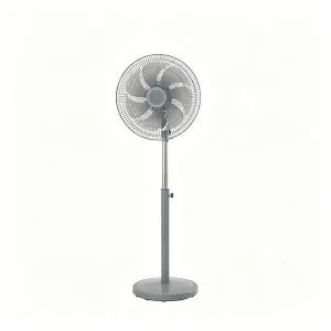 HSS AC Motor Electric Pedestal Fan 4-Speed Oscillating Ventilation Air Cooling Fan 18-Inch Floor Standing Fan