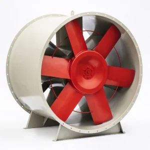 HTF Axial Flow External Rotor Industrial Workshop Ventilation Exhaust Fan with Ball Bearing Low Noise Carbon Steel Construction