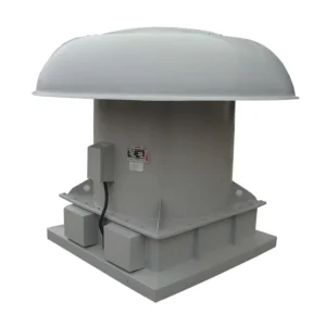 HTF III II Axial Flow Fireproof Smoke Exhaust Roof Fan with Stainless Steel Blades Motor & Bearing 380V