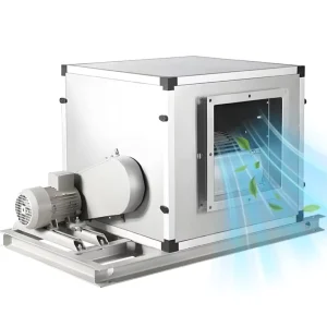 HVAC Stainless Steel Forward Curved Blade 380V Inlet Duct Cabinet Exhaust Ventilation Centrifugal Fans 61% Efficiency