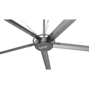 HVLS Ceiling Fan, Compact Design, Low Noise, Efficient Airflow for Small Spaces and Factories