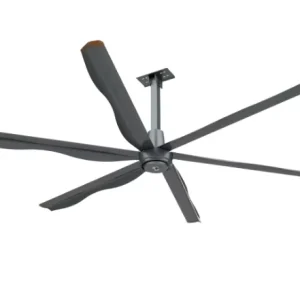 HVLS Commercial Industrial Ceiling Fans 10ft 3m Diameter 6 Blades Aluminum Magnesium Alloy Blades IP55 Protection <38dB Noise