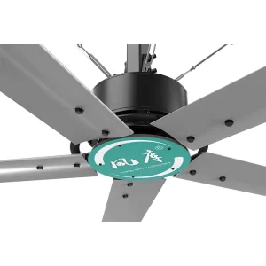 HVLS Industrial Ceiling Fan 6.8m Energy Saving High Volume Low Speed 13800m min