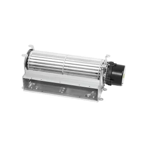 HY 60DC Series 2 Silent High Volume Cross Flow Fan Long Strip Tangential Air Conditioner Oven Air Curtain DC12V 24V Aluminum