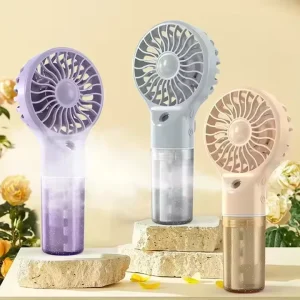 Handheld Mini Air Conditioner Usb Rechargeable Portable Humidifier Mist Cooler Cooling Spray Humidifier Fan for Home office