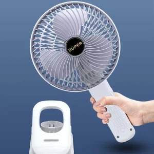 Handheld Rechargeable Usb Portable Handy Hand Fans Cooling Wearable Electric Neck Air Cooler Foldable Small Mini Fan
