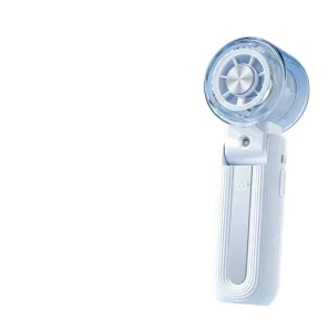 Handheld USB Rechargeable Eco Friendly Plastic Water Mist Fan Humidifying Cooling Portable for Car Hotel Use Summer Outdoor Neck