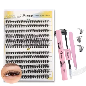 Handmade Bubble Synthetic Hair Fan Eyelashes Eyelash Extension 12 Rows Mega Volume 10D 20D High Tech Conductive Zigzag Pattern