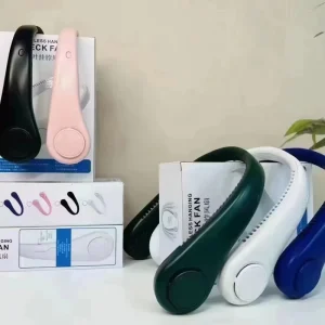 Hands Free Neck Fan Portable USB Rechargeable Mini Hanging Fan for Outdoor Indoor Use