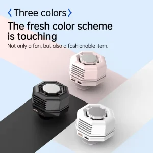 Hands Free Shirt Waist Clips Whirlwind Fans 3 Speeds 360° Rotatable Portable Silent Mini Bladeless Fan Clip on with Ice Cooling