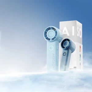 Handy Fan PSE 5000mAh Cooling Portable Rechargeable Fan USB Neck Wearable Mini Portable Fans