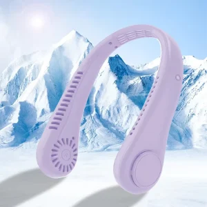Hanging Neck Fan USB Rechargeable Long Battery Life Mini Portable Neck Outdoor Car Household Brushless Motor Silent Student Gift
