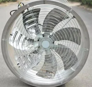 Hanging Type Vegetable Aluminum Alloy Blade Ball Bearing Electric Axial Flow Air Circulation Fans for Industrial Greenhouse Use