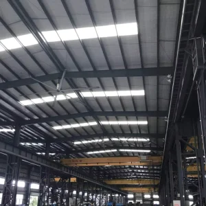 Hawai Large Industrial Ceiling Fan Ventilation Fan High Volume Low Speed 16ft Gear Box Ball Bearing 380V 220V