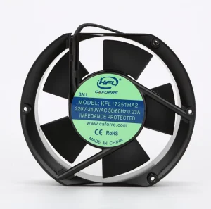 Heat-resistant IP68 Waterproof Electric 7Inch 172*150*51mm 110V 230V 380V AC Axial Flow Fan Inverter Efficient OEM Industrial