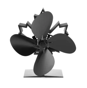Heaters for Winter Home Pellet Stove Maple Leaf Heat Powered 4 Blades Silent EcoFan Wood Fireplace Exhaust Stove Fan
