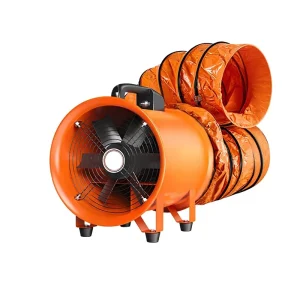 Heavy Duty 20 Inch 500mm 220V Ball Bearing Electric Portable Axial Fan Industrial Mobile Exhaust Blower Handheld Ventilator