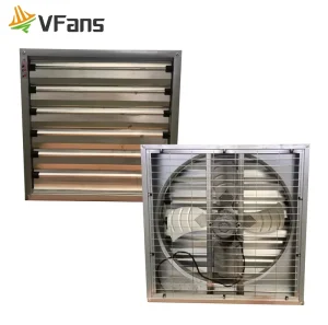Heavy Duty AC Copper Motor Galvanized Blades Exhaust Ventilation Fan 3 Years Electric Industrial Fan for Factory
