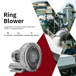 Heavy Duty Centrifugal Fan for Air Conveying Aerospace Aluminum + High Efficiency Motor + NSK Bearings CE