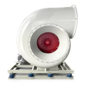Heavy Duty Chemical Fume Resistant Fiberglass High-Pressure Centrifugal Fan FRP Exhaust Blower OEM Low Noise Power Saving