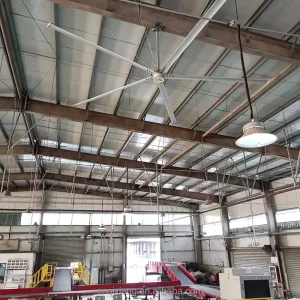 Heavy Duty HVLS Industrial Big Ceiling Fans for Warehouse Workshop