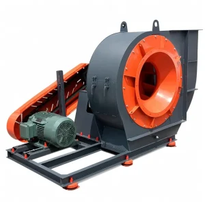 Heavy Duty High Pressure Centrifugal Blower Industrial Centrifugal Fan Belt Drive Fan for Boiler Dust Collection Ventilation
