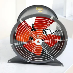 Heavy Duty High Volume Low Power Axial Ventilation Fan for Large Warehouse Distribution Centre Air Circulation