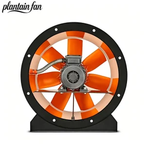 Heavy Duty Industrial Exhaust Fan 10000 m3 h Axial Flow Fans for Warehouse Storage Facility Ventilation
