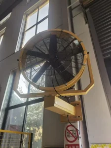 Heavy Duty Industrial Grade Wall Fan Motor 220V IP65 Protection for School Corridor Workshop Durable Easy Clean Low Maintenance