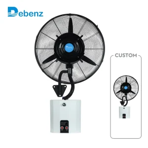 Heavy Duty Industrial Wall Mounted Oscillating Water Spray Mist Cooling Fan