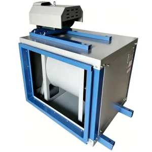 Heavy Duty Large Airflow Low Vibration Commercial Kitchen Exhaust Fan Box for Restaurant Fume Removal