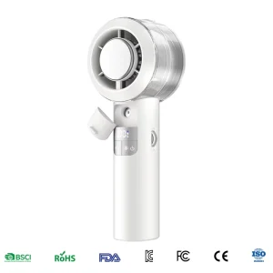Heavy Duty Misting Fan with 12 Watts of Airflow Force and 100 Level Wind Intensity for Extreme Summer Protection