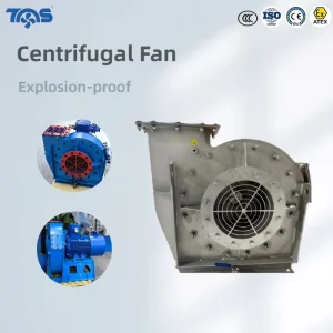 Heavy Duty Radial Blade Centrifugal Blower Fan for High Pressure Boiler Exhaust