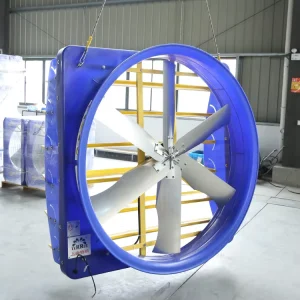 Heavy Duty Square Industrial Circulation Fan with PE Housing for Large Factory and Workshop Ventilation