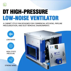 Heavy Duty Ventilation Fan Cabinet Fan Centrifugal Exhaust Low Noise OEM ODM Available for Commercial Kitchen