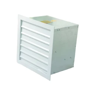 Heavy-Duty Weatherproof Sturdy Square Panel Wall-Mounted Axial Fan for Factory Concrete Wall Ventilation