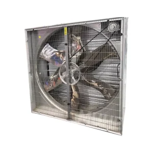 Heavy Hammer Type Industrial Fan Big Air Flow Low Noise Square Window Mounted Shutters for Greenhouse Industries Made China