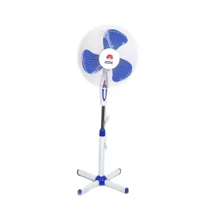 Height Adjustable Pedestal Fan Stand Fan with Free Standing Fan with Pedestal Base Degree and 3 Speed Settings
