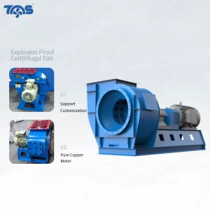 High Air Volume Centrifugal Fan Industrial Cooling Ventilation Dust Extraction System Energy Saving Blower