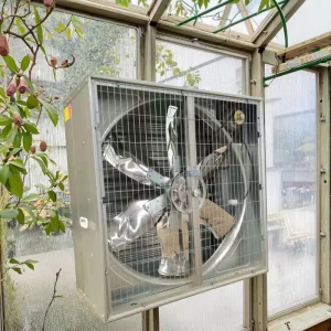 High Air Volume Electric AC Industrial Greenhouse Cooling Exhaust Ventilation Axial Flow Wall Mounted Fan for Livestock Farm