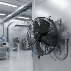 High Airflow 450mm Carbon Steel Axial Flow Fan for Warehouse and Factory Ventilation