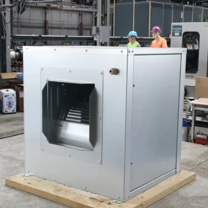 High Airflow Direct Drive Ventilation Box Fan Unit 220V Forward Blades Centrifugal Blower Anti-vibration Motor 6000