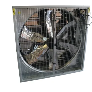 High Airflow Electric Industrial Exhaust Fan Motor Dual Ball Bearing for Motorcycle Repair Shop Two Wheeler Maintenance