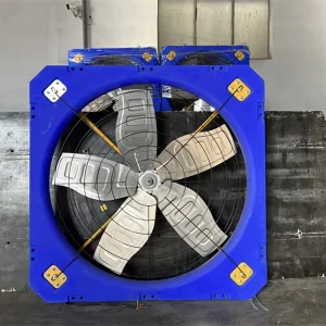 High Airflow Negative Pressure Exhaust Fan for Cattle Barns with Cooling Dehumidification and Odor Elimination