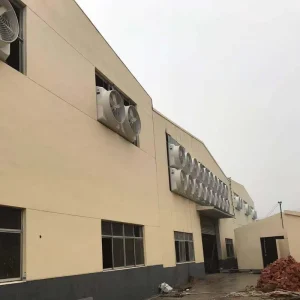 High Airflow Negative Pressure Fan Industrial Smoke Exhaust Dust Removal Ventilation Exhaust Fan for Workshop Factory 45000lm³ h