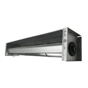 High Airflow SF60420 12V 24V 60*420mm DC Fireplace Cross 2300RPM Aluminum Cooling Fan Tangential Fan Blower Two Ball