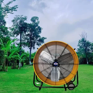 High Capacity Strong Wind Low Noise 24 inch Outdoor Silent Industrial Electric Drum Tube Fan Industrial Fans Direct