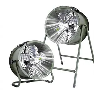 High Efficiency 220V Axial Flow Fan Energy Saving Industrial Ventilation Blower with Low Noise Pure Copper Motor for Factory